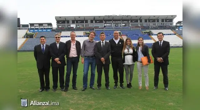 Trezeguet visitó a Alianza Lima