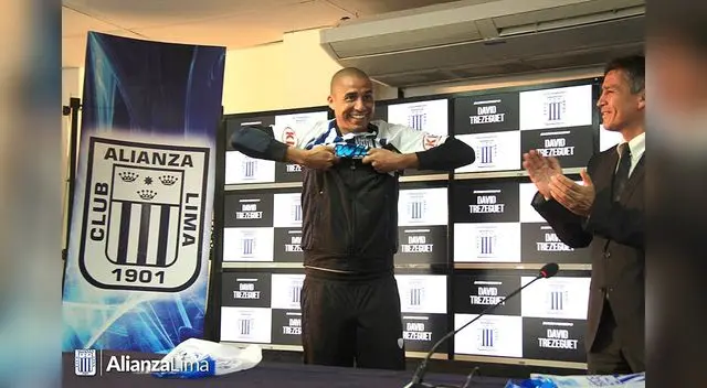 Trezeguet se puso la blanquiazul