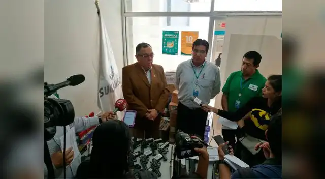 El superintendente de la Sucamec explica las intervenciones realizadas