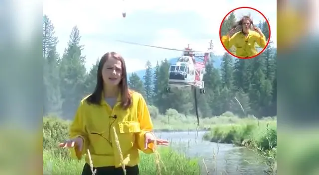 Subestimó la potencia de un helicóptero Subestimó la potencia de un helicóptero