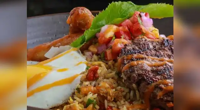 Arroz chaufa charapa Arroz chaufa charapa