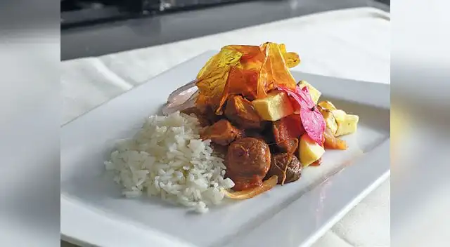 Mollejitas salteadas con papitas 