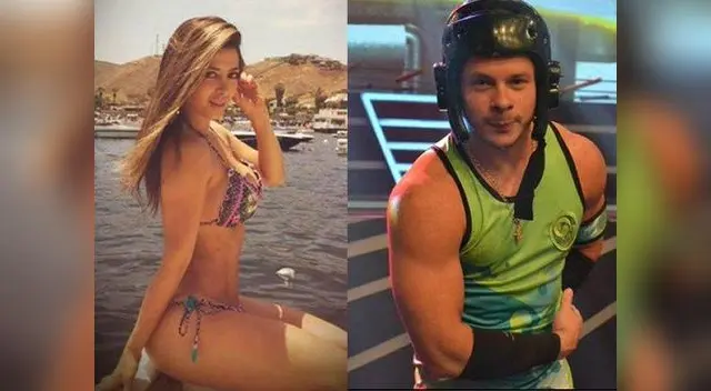 Claudia Ramírez le da con palo a Mario Hart