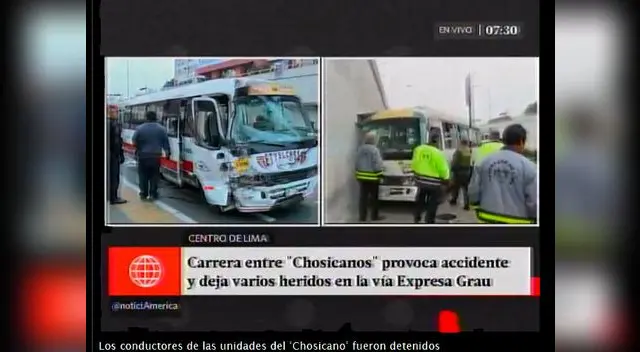 Cústers siniestradas del Chosicano Cústers siniestradas del Chosicano