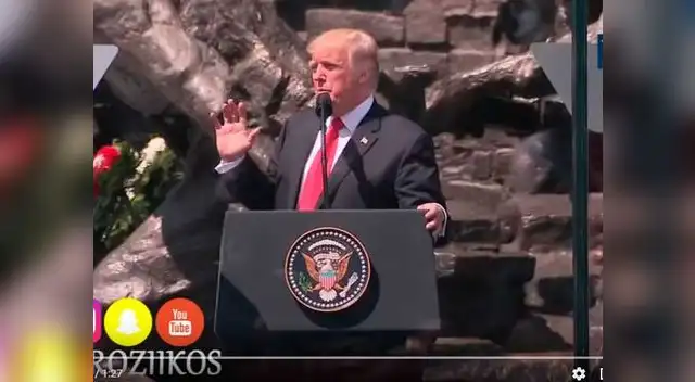 Video de Donald Trump dio la vuelta al mundo