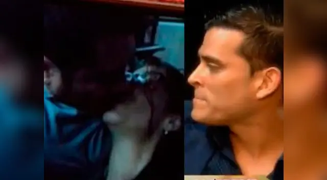 Christian Domínguez reaccionó así al ver el video Christian Domínguez reaccionó así al ver el video