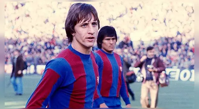 Sotil jugó al lado de Cruyff en el Barcelona