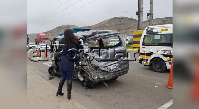 Accidente de tránsito en Ventanilla Accidente de tránsito en Ventanilla