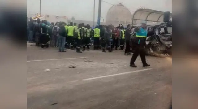 Accidente de tránsito en Ventanilla Accidente de tránsito en Ventanilla