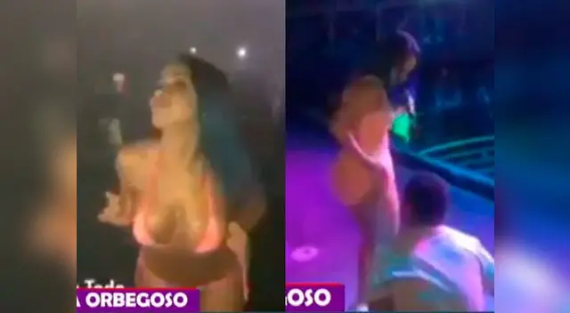 Dorita Orbegoso acostumbra hacer candentes shows