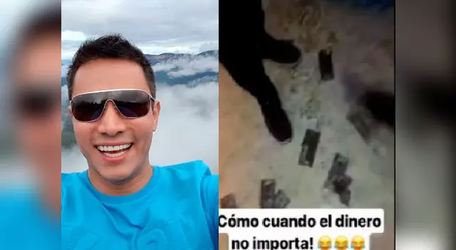 Renzo Costa derrocha el dinero como si no importara Renzo Costa derrocha el dinero como si no importara