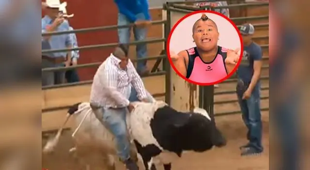 Mayimbú volvió a la televisión pero vestido como vaquero