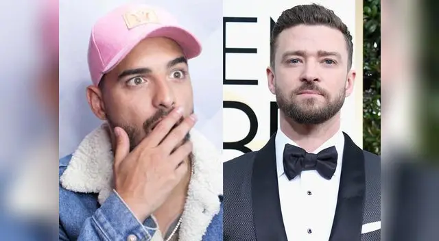 Maluma pasó de estrella a fan cuando conoció a Justin Timberlake