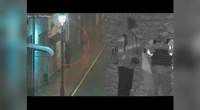 Cámaras captaron a ladrón de banderas