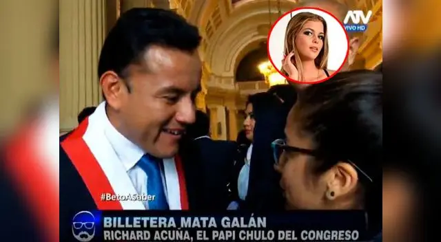 Richard Acuña responde así cuando le preguntan por su 'jale' Richard Acuña responde así cuando le preguntan por su 'jale'