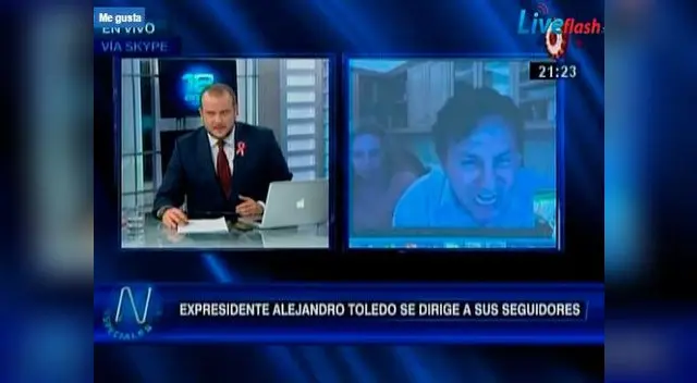 Alejandro Toledo dirigió mensaje a seguidores