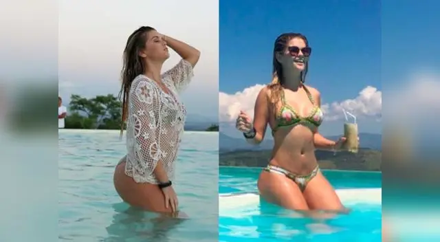 Brunella Horna viajó a Tarapoto para disfrutar de Fiestas Patrias