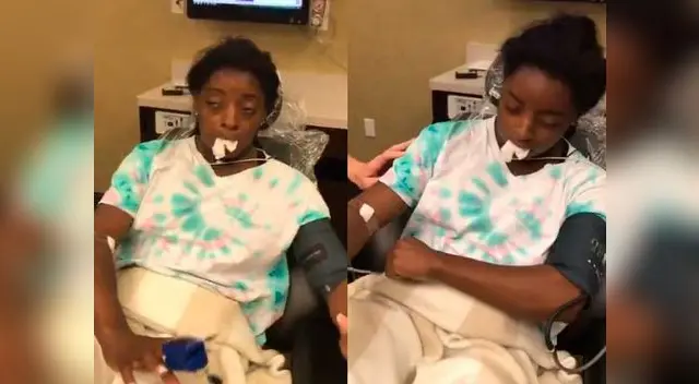 Este video de la gimnasta Simone Biles se ha vuelto viral por una insólita razón Este video de la gimnasta Simone Biles se ha vuelto viral por una insólita razón