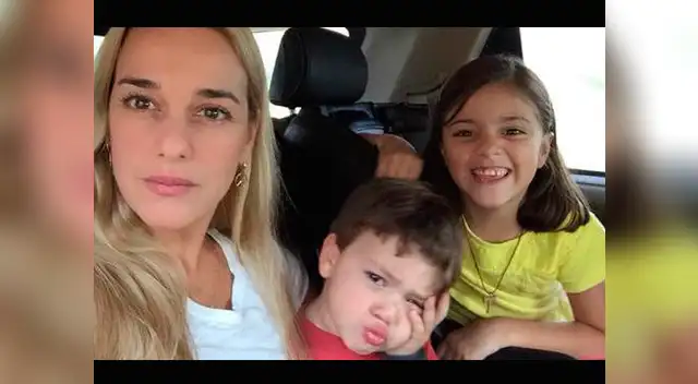 Lilian Tintori, esposa de Leopoldo López, tendría 16 semanas de embarazo
