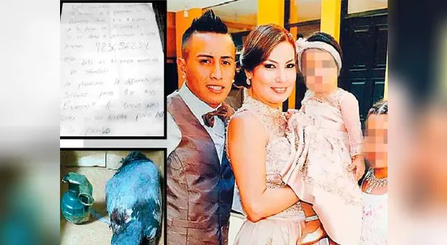 En carta delincuentes mencionan a Pamela López, la esposa de Christian Cueva.