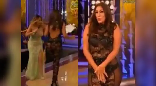 Tilsa Lozano dejó ver más de la cuenta con su traje