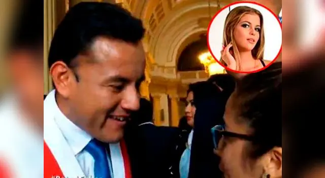 El congresista elogió a la modelo