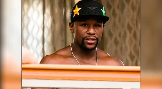 Pugilista Floyd Mayweather se descuida a pocos días de la gran pelea