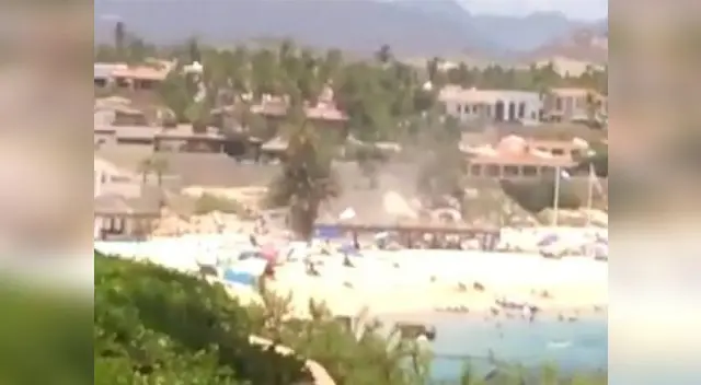 Un turista pudo grabar el ataque ocurrido a plena luz del día