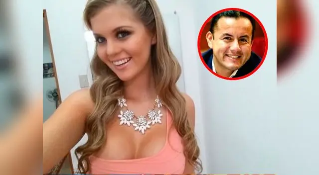 Brunella Horna ilusionada con congresista