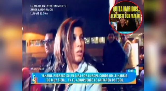 Yahaira Plasencia pasó mal momento en aeropuerto y la criticaron por ex relación con Jefferson Farfán Yahaira Plasencia pasó mal momento en aeropuerto y la criticaron por ex relación con Jefferson Farfán