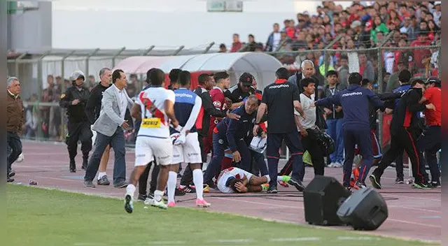 Fue grave la agresión de Ricardo Ortega contra Rabanal y CJ_ADFP lo sancionó con 12 meses Fue grave la agresión de Ricardo Ortega contra Rabanal y CJ_ADFP lo sancionó con 12 meses