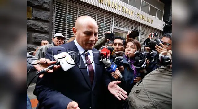 Ex congresista fujimorista, Joaquín Ramírez declaró en el Ministerio Público