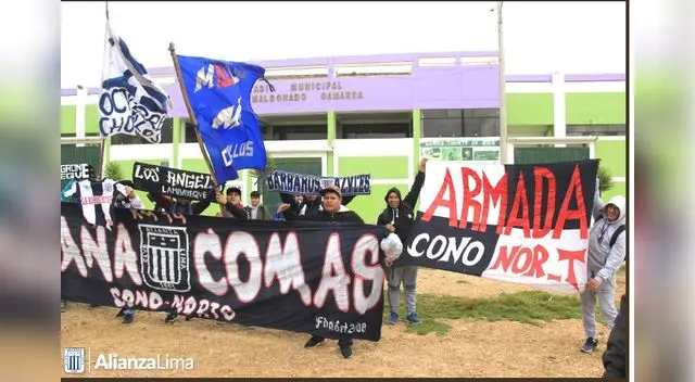 La hincha aliancista tomó Cutervo