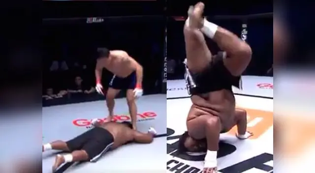 Luchador no se desalentó y de igual forma le brindó a su público otro tipo de espectáculo