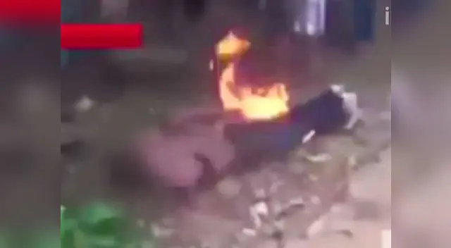 Pobladores hicieron justicia con sus propias manos Pobladores hicieron justicia con sus propias manos