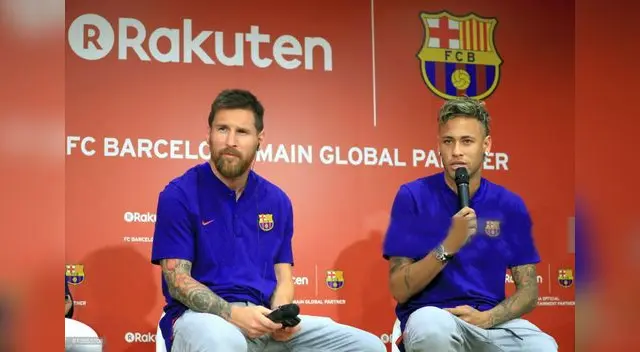 Messi pidió a Neymar que se quedara Messi pidió a Neymar que se quedara