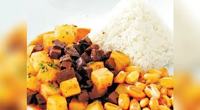receta popular: Chanfainita de sangrecita