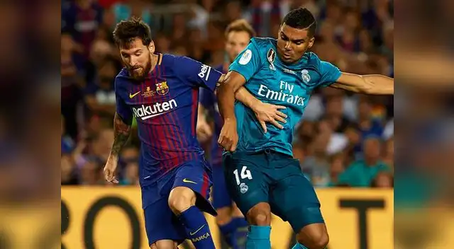 Real Madrid y Barcelona se enfrentan en la vuelta de la Supercopa de España