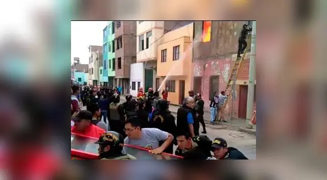 Incendio causó pánico en una zona del Callao