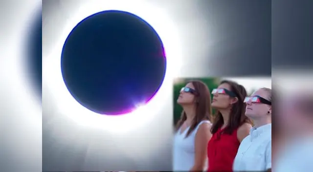 Para ver el eclipse solar debes usar lentes especiales y así no perjudicar tu vista