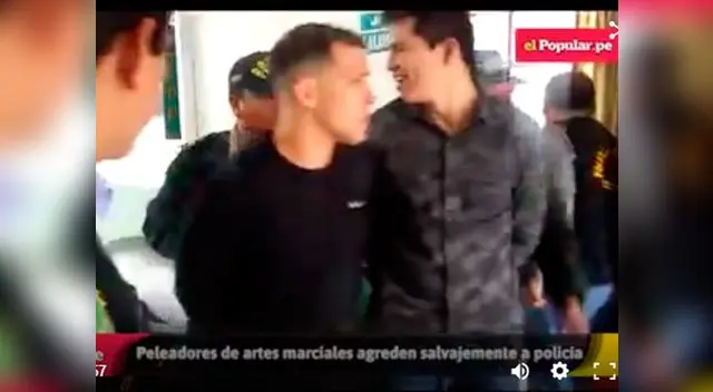 Poder Judicial liberó a luchadores de artes marciales mixta, Jesús Antonio Pinedo Yabar y Kevin Moreyra Eyzaguirre