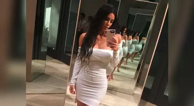 Kim Kardashian comparte atrevida fotografía y asegura que quiere un hijo más