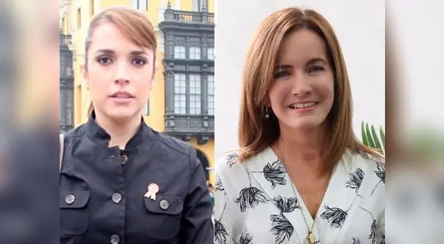 Melissa Peschiera se molestó con equipo de producción por información errónea sobre ministra de Educación