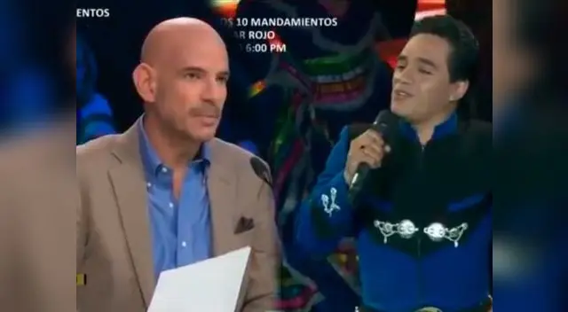 Imitador de Pedro Fernández se lució al interpretar "El Aventurero" Imitador de Pedro Fernández se lució al interpretar "El Aventurero"