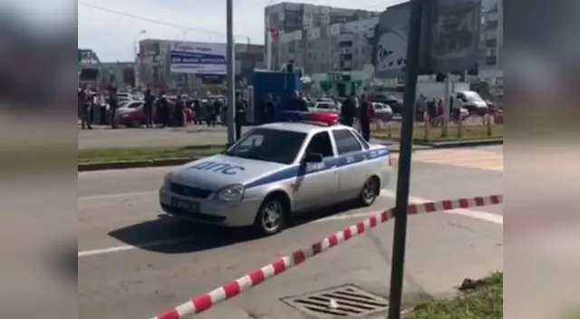 Un hombre hiere a ocho personas con un cuchillo en Rusia Un hombre hiere a ocho personas con un cuchillo en Rusia