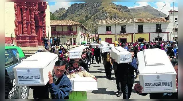 Familiares finalmente pudieron despedirse de sus seres queridos