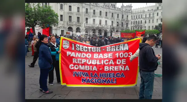 Diálogo entre maestros en huelga y el Minedu se reanuda hoy