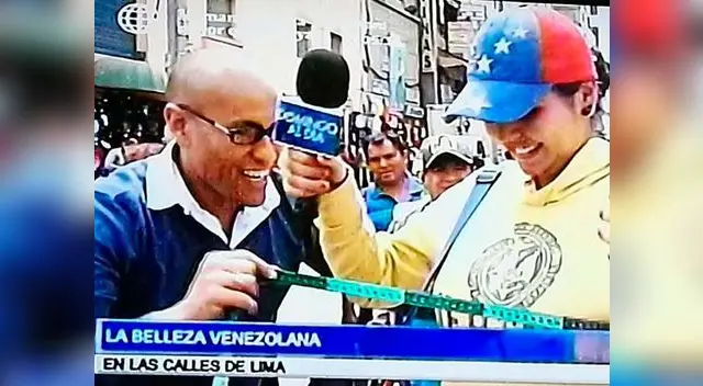 Usuarios de Facebook se indignan con reportero peruano que toma medidas a venezolana menor de edad Usuarios de Facebook se indignan con reportero peruano que toma medidas a venezolana menor de edad