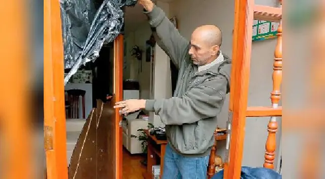 Venezolanas causan destrozos en vivienda