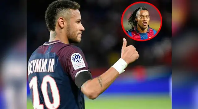 Neymar emula jugada de Ronaldinho y fue elogiado